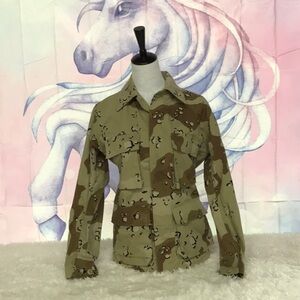 Genuine military issue-button down